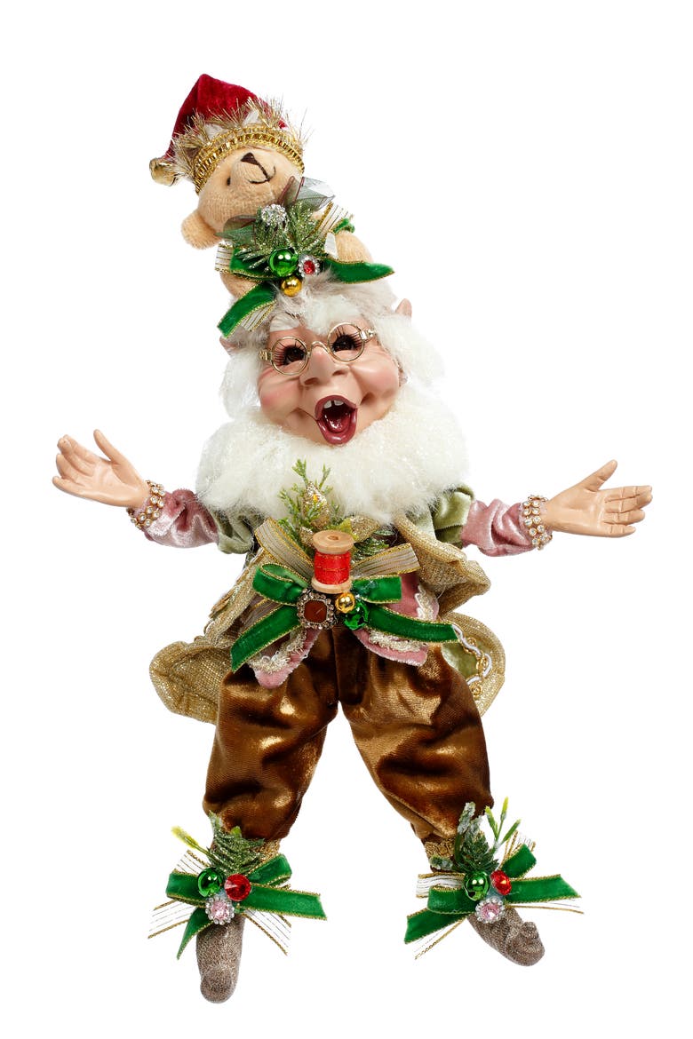 Teddy Bear Elf, Small, Main, color, Rust/Copper