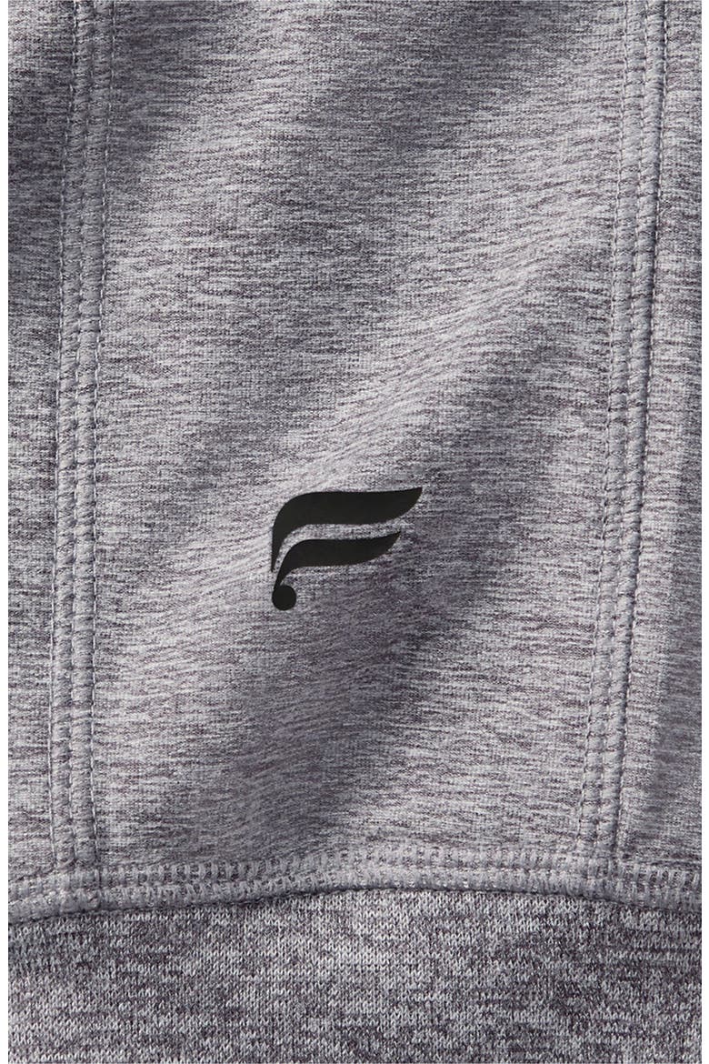 Men's The Cloud Jersey Quarter Zip, Alternate, color, Onyx Heather