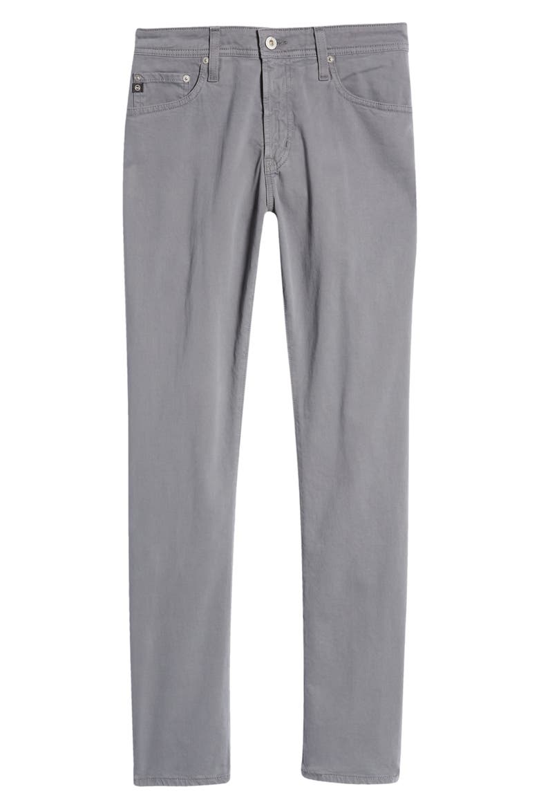 Tellis Slim Fit Sateen Pants (Nordstrom Exclusive), Alternate, color, AUTUMN FOG