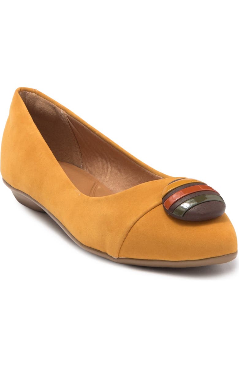 OFFLINE Delilah Pointed Toe Ballet Flat, Main, color,