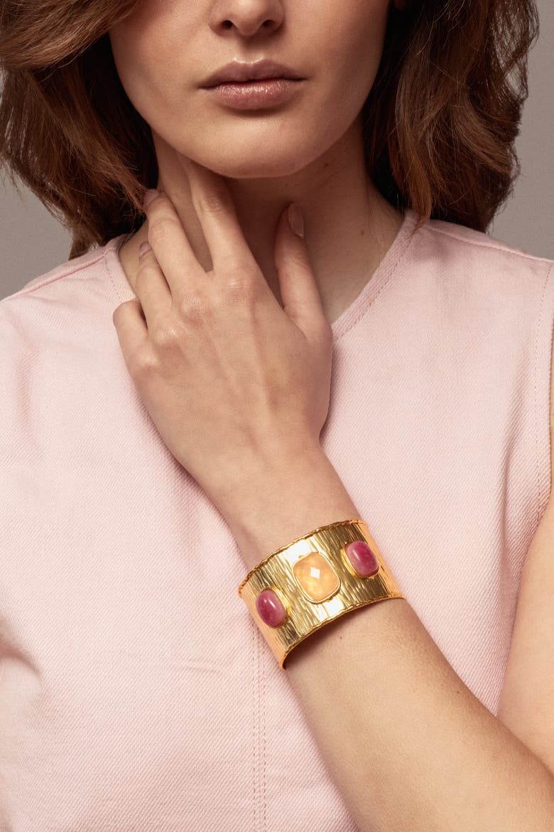 Empire Cuff, Alternate, color, PINK