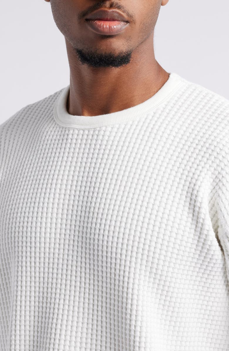 STANDARD ISSUE Thermal Knit Long Sleeve T-Shirt, Alternate, color, Natural