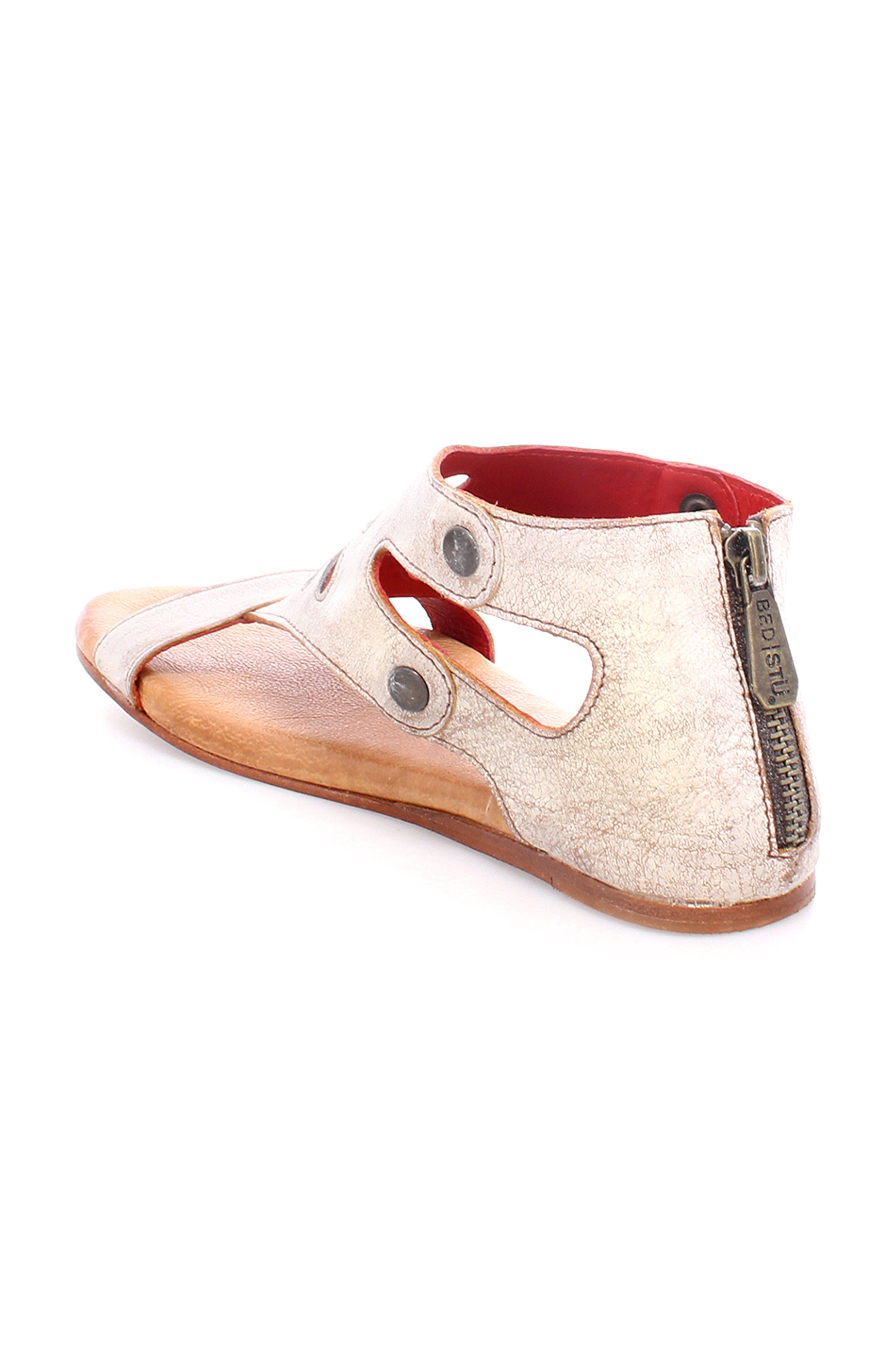 Bed Stu Soto Cutout Flat Sandal, Alternate, color, 