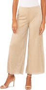 Chaus Metallic Mesh Palazzo Pants