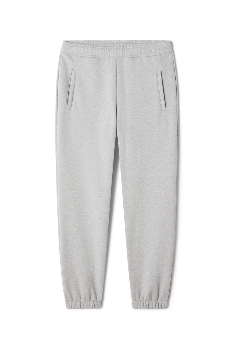 Ribbon Jogging Pants, Alternate, color, Heather Grey