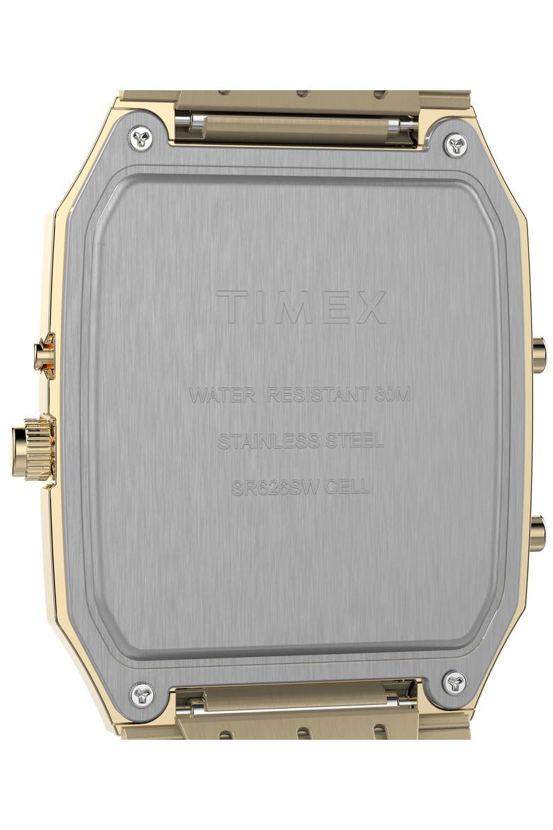 Timex® Q Timex 1982 Ana-Digi Reissue Bracelet Watch, 33mm (Men