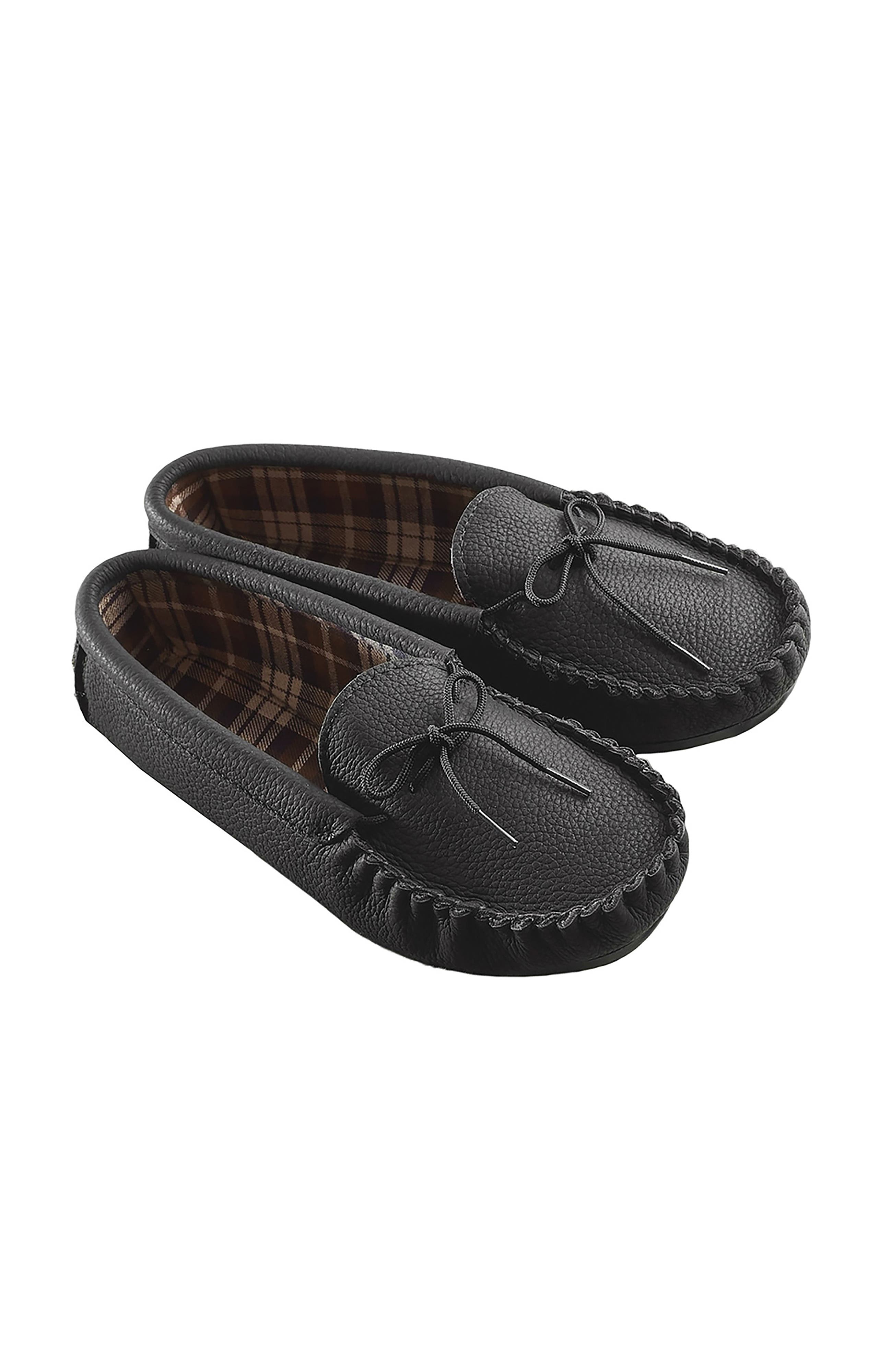 Celtic 
Co. British Golf Moccasins, Alternate, color, Black