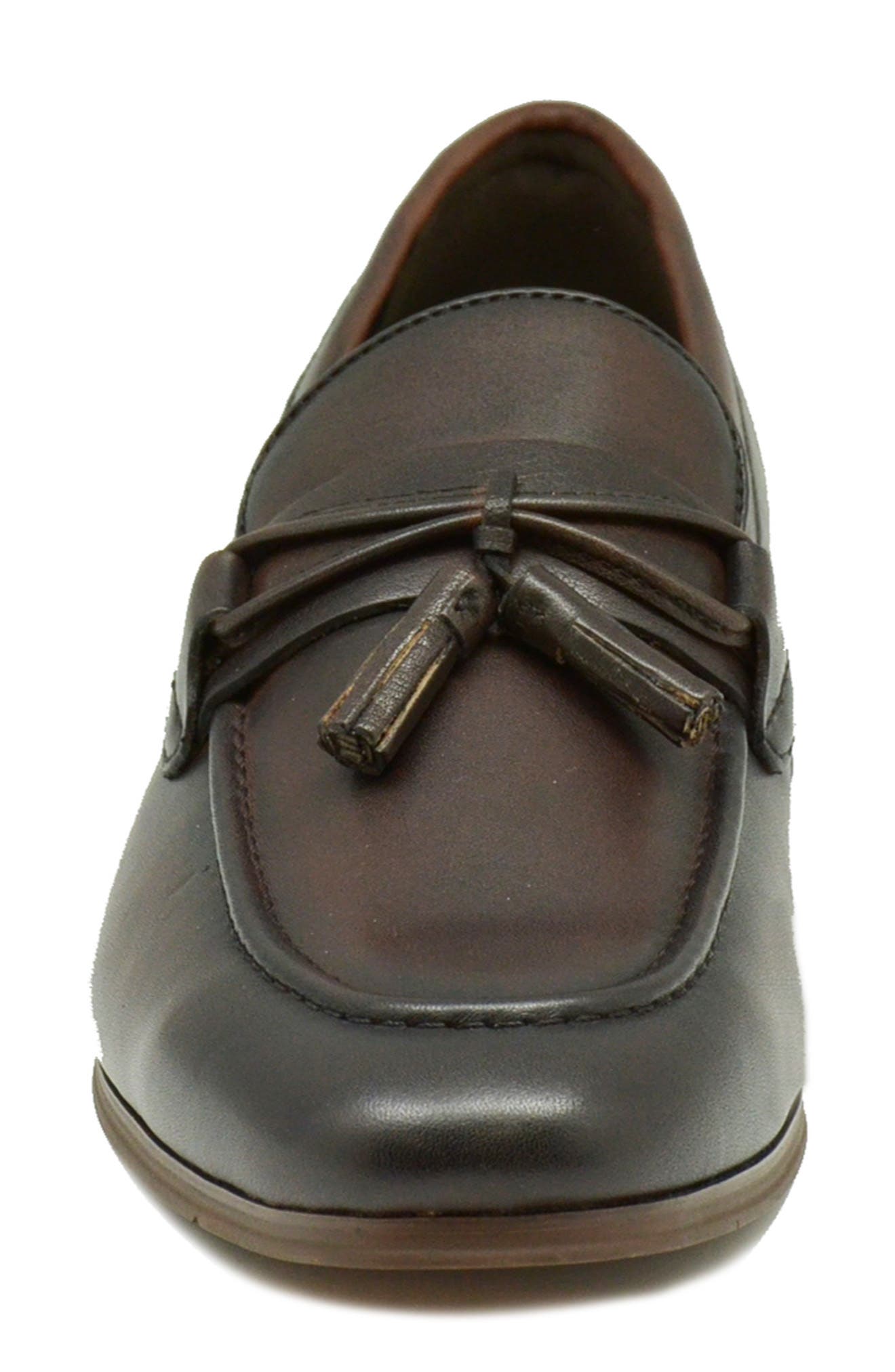La Milano Bolivar Tassel Loafer, Alternate, color, Brown