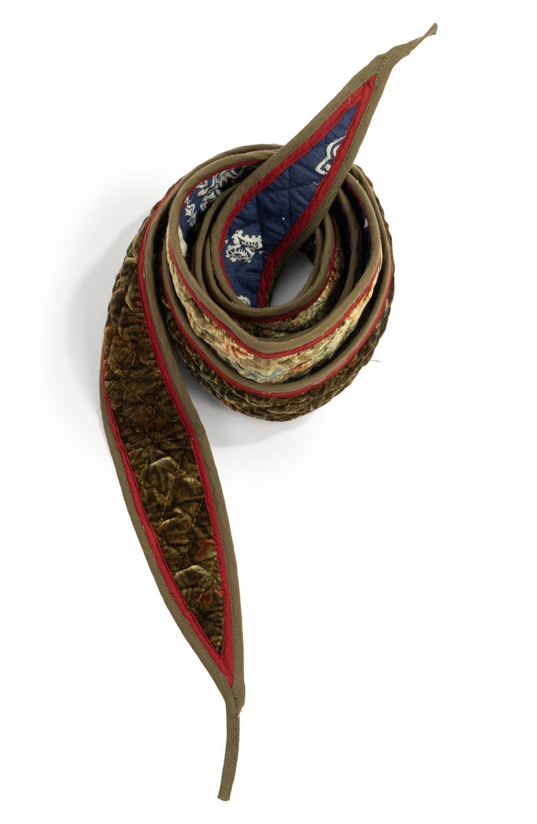 SAACHI Reversible Scarf Belt, Alternate, color, Green