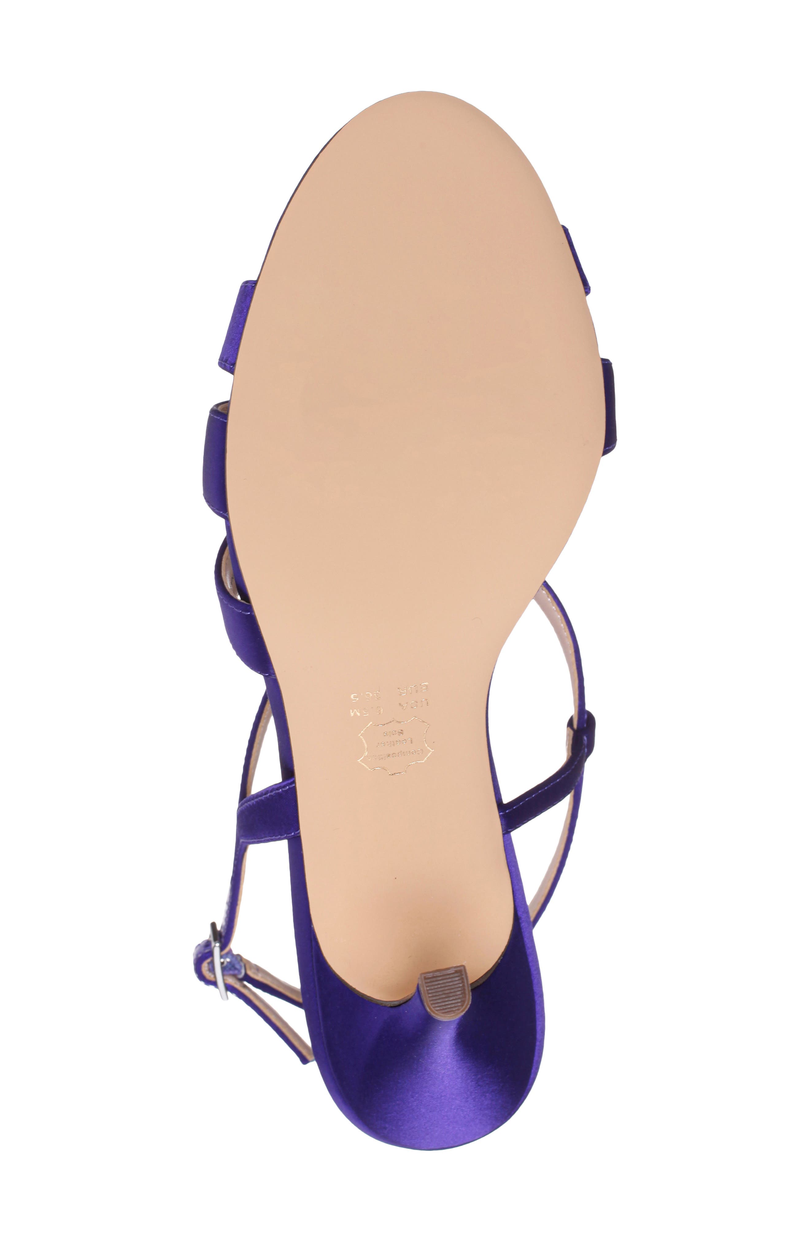 Nina Valley Slingback Sandal, Alternate, color, Midnight Plum