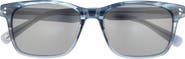 Ted Baker 55mm Polarized Square Sunglasses