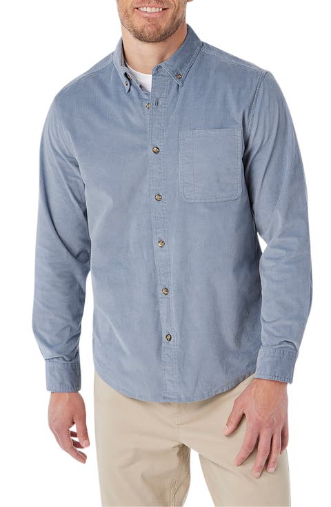 Wilder Stretch Corduroy Button-Down Shirt