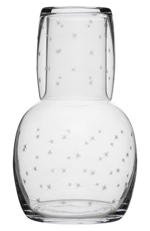 Star Carafe & Glass