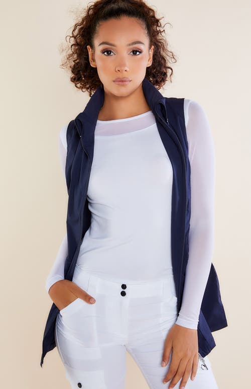 Anatomie Delaney Travel Vest In Navy