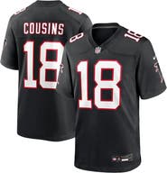 Nike Men's Nike Kirk Cousins Black Atlanta Falcons Alternate Game Player Jersey