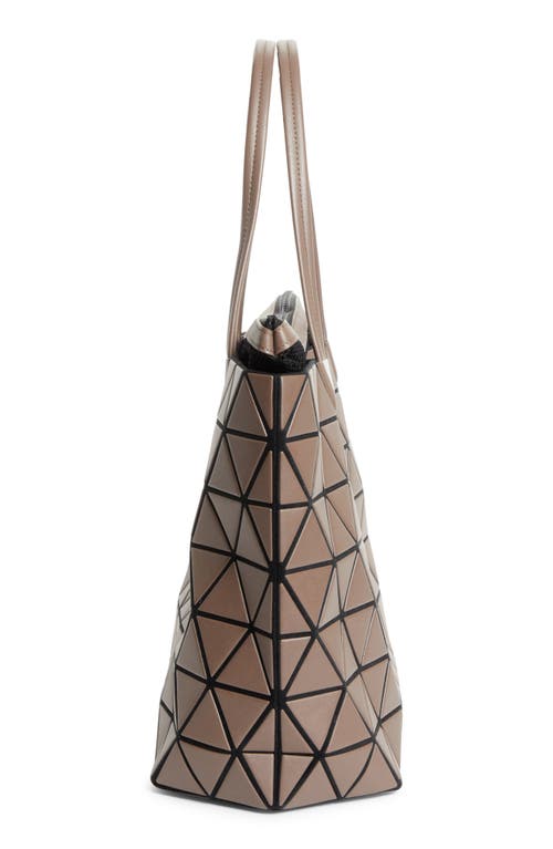 Bao Bao Issey Miyake Bateau Matte Prism Tote In Brown