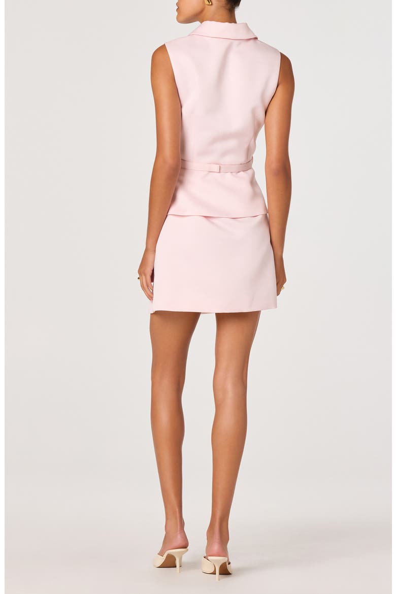 Jamia Sleeveless Minidress, Alternate, color, PINK