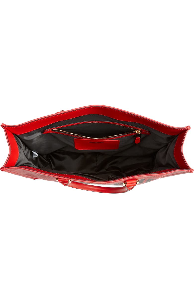 Moschino Year of the Rabbit Shopper, Alternate, color,