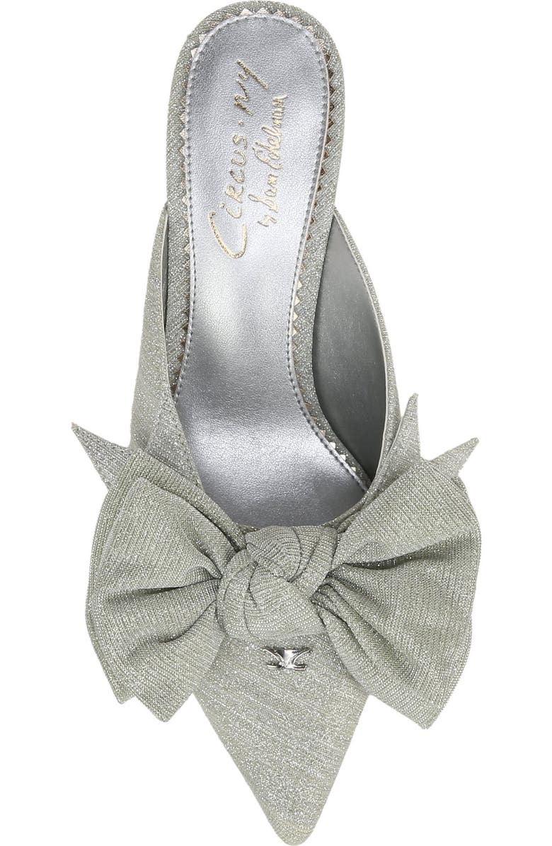 Circus NY by Sam Edelman Fiona Pointed Toe Mule, Alternate, color, Silver Metallic