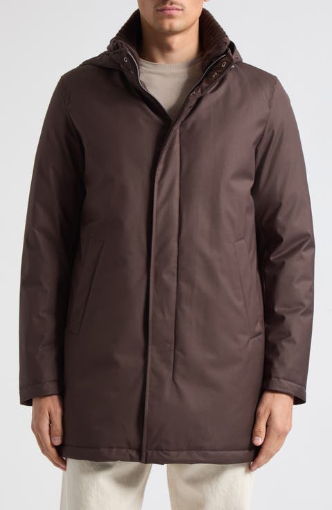 Windproof Hooded Down Parka