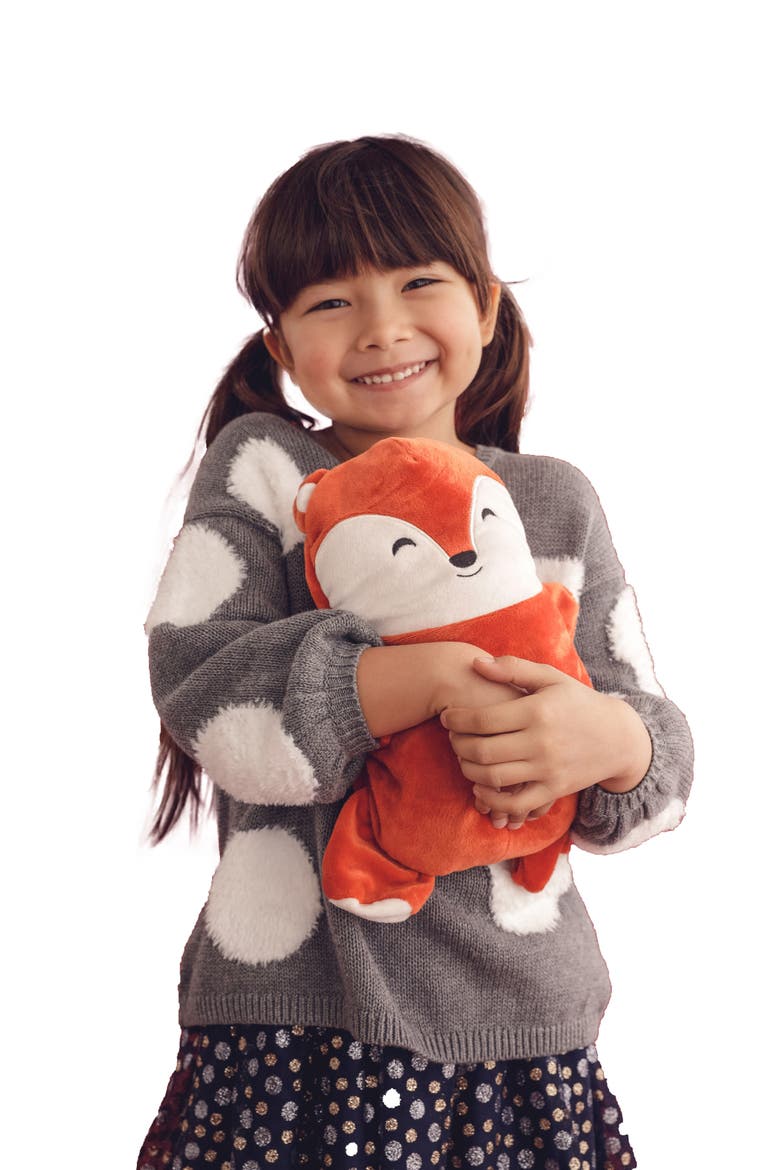 Flynn 2-in-1 Stuffed Animal Hoodie, Alternate, color, BURNT ORANGE
