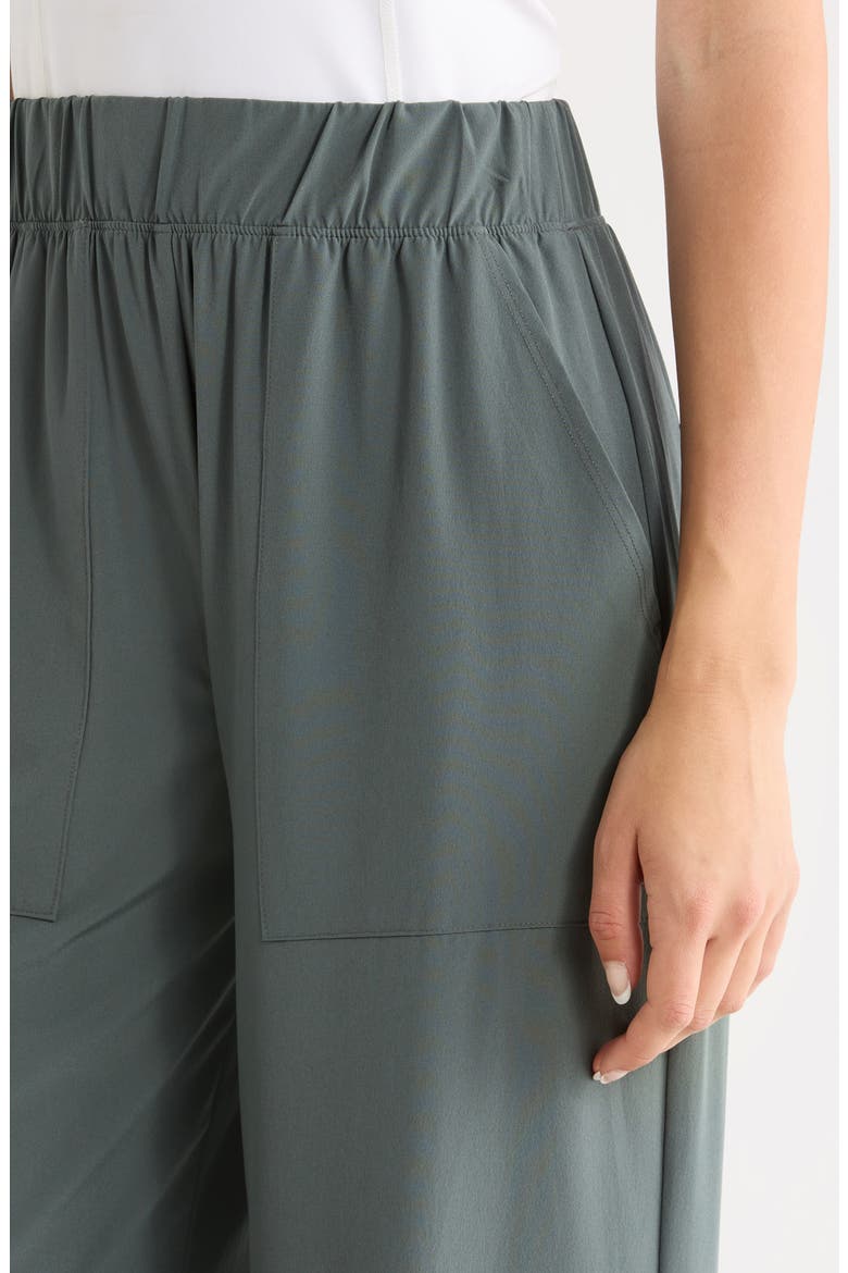 Wide Leg Utility Pants, Alternate, color, SLATE GREEN