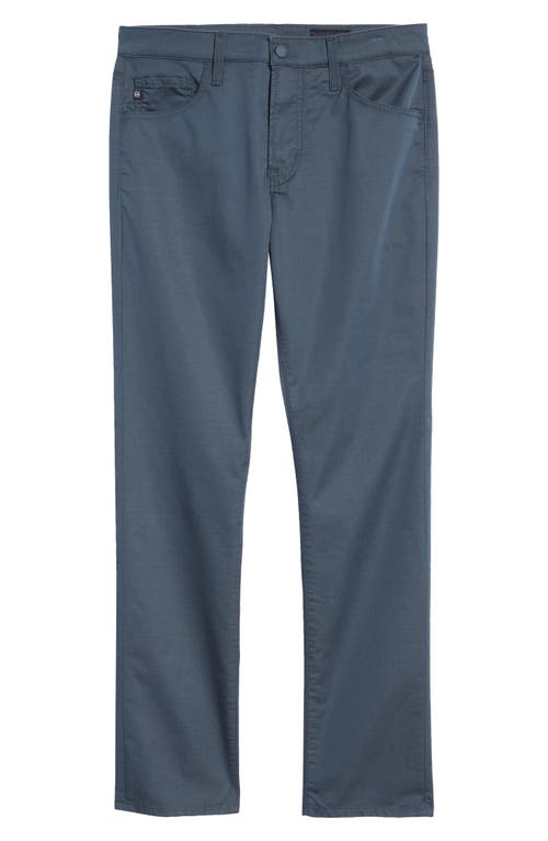Ag Everett Commuter Performance Slim Straight Pants In Blue
