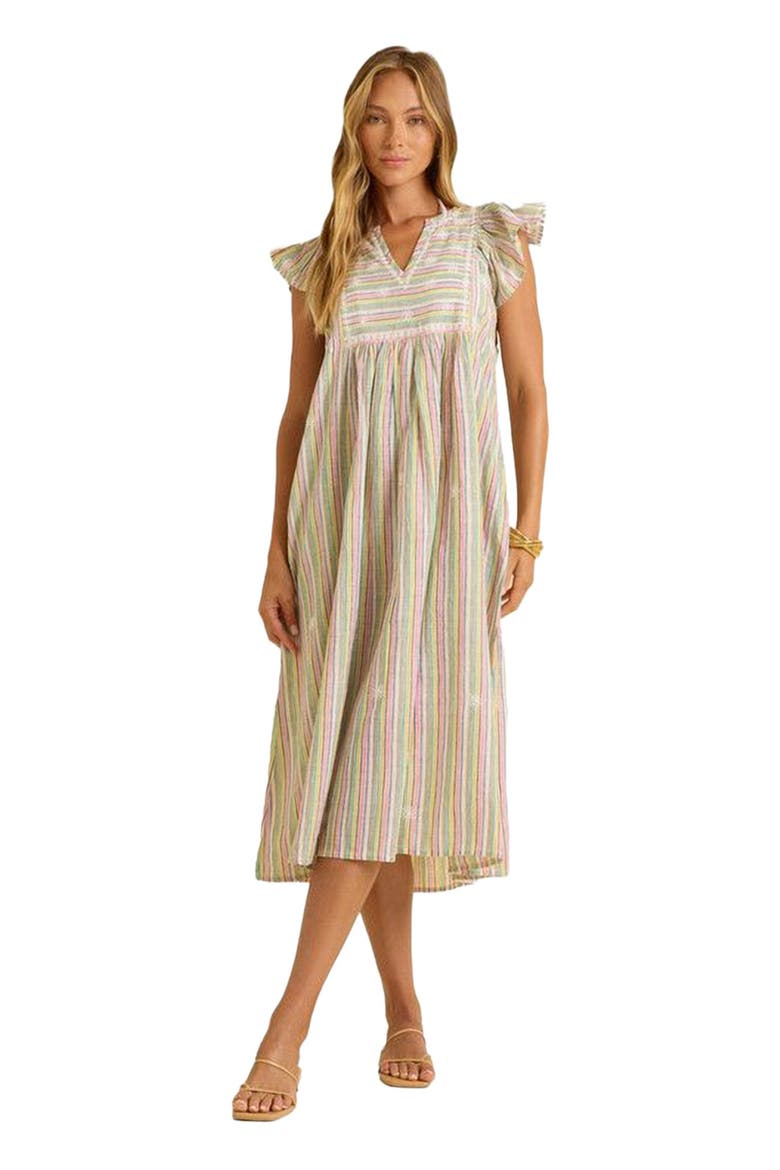 Rugby Dress, Main, color, Multicolor Rainbow