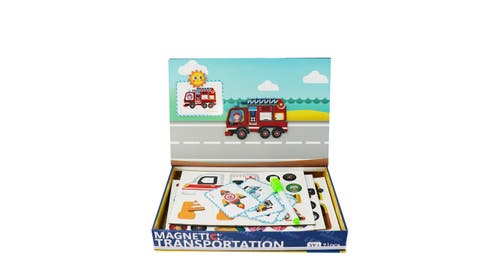 Transportation Playset, 71-Pieces, Made for Kids 3-Years-Old+