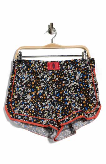 Free People FP Movement Varsity Blues Print Athletic Shorts