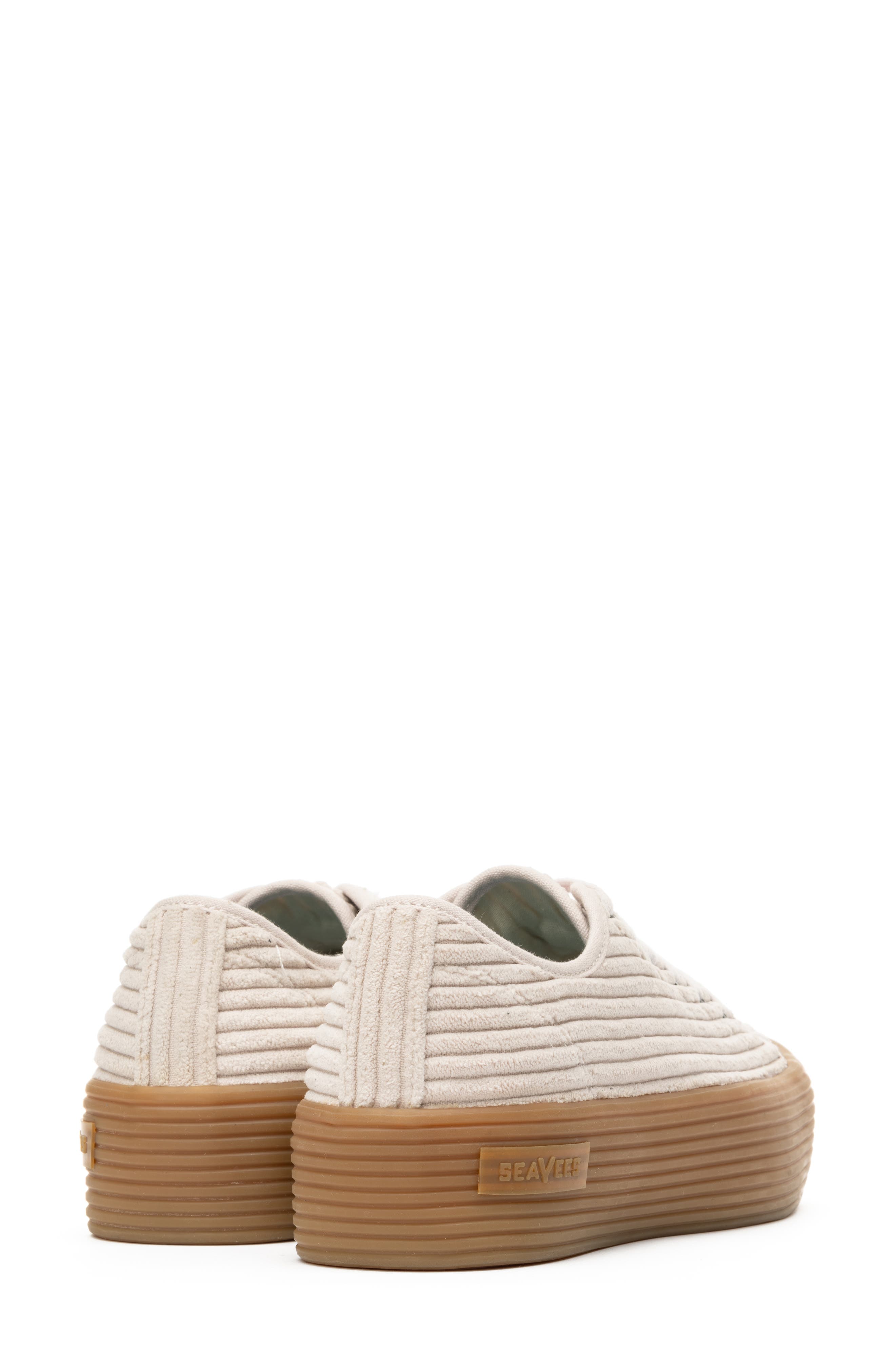 SeaVees Monterey Corduroy Platform Sneaker, Alternate, color, 