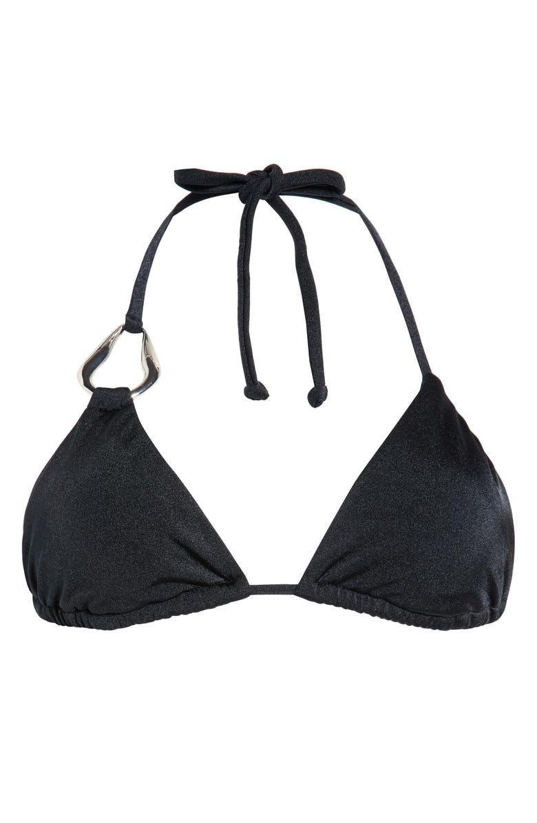 PacSun Octavia Triangle Bikini Top, Alternate, color, Black
