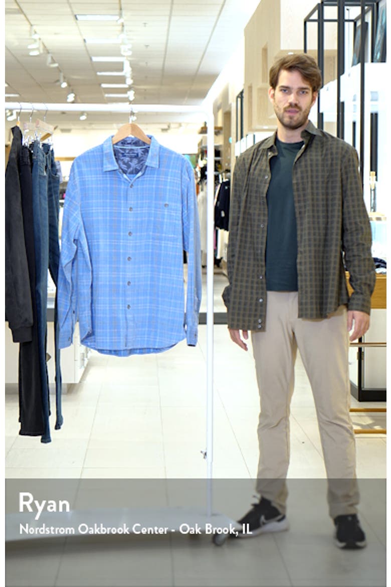 Coastline Bisa Check Corduroy Button-Up Shirt video