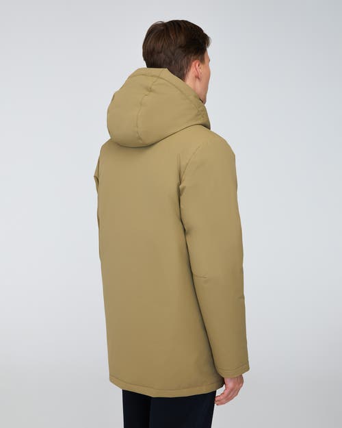 Quartz Co. Jules | Hooded Down Winter Jacket In Khaki