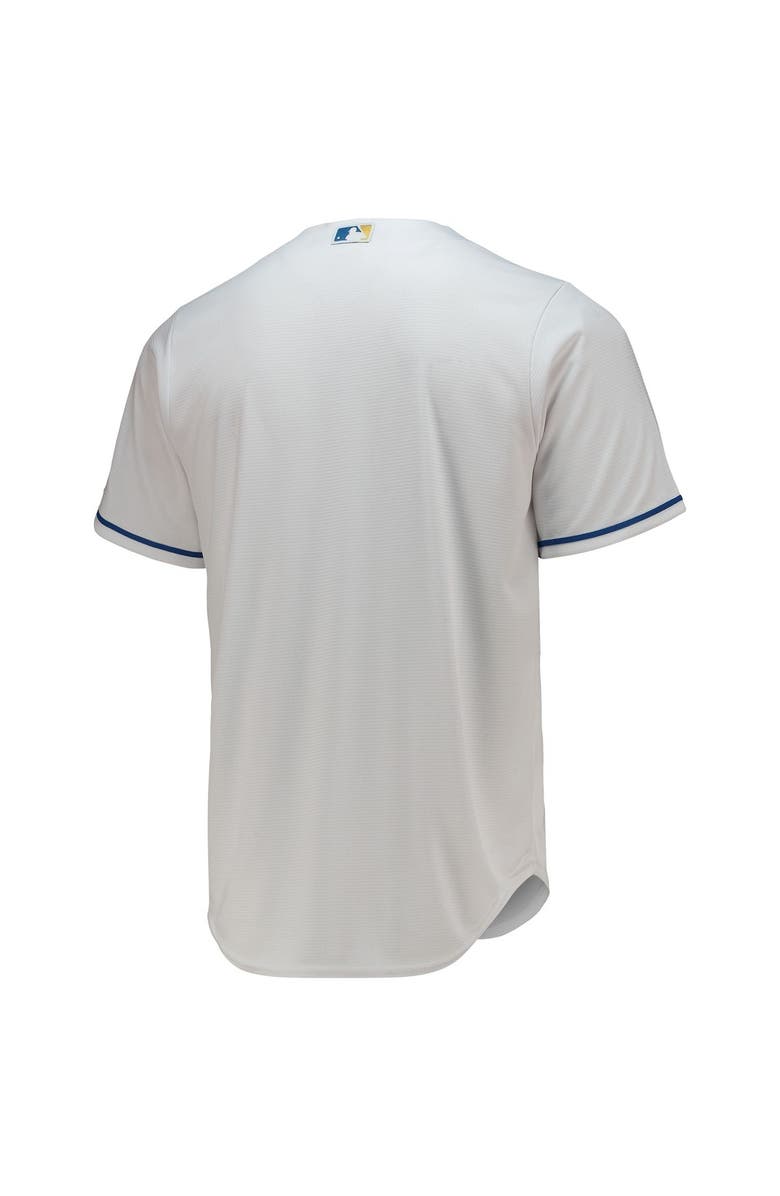 MAJESTIC Men's Majestic White Kansas City Royals Team Official Jersey, Alternate, color, White