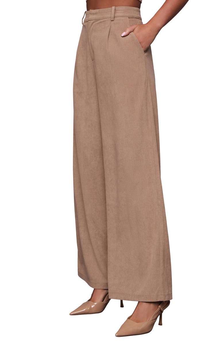 VICI Collection Kayda Wide Leg Corduroy Pants, Alternate, color, 
