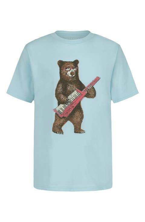 Kids' Keytar Bear Graphic T-Shirt (Big Kid)