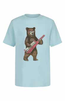Lucky Brand Kids' Keytar Bear Graphic T-Shirt