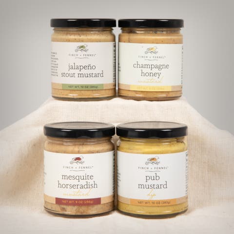 4 Piece Son of a Mustard Sampler Pack Gift Box