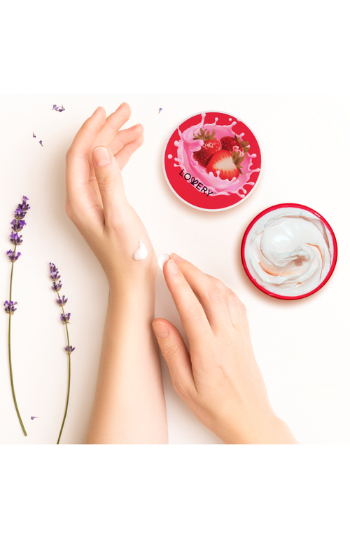 Lovery Whipped Body Butter In Strawberry Milk