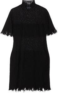 McQueen Cobweb Lace Minidress