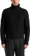 Manière De Voir Rudy Roll Neck Chunky Knit Jumper