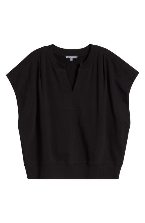 Wit & Wisdom Extended Shoulder Notch Neck Top