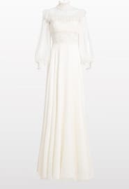 Jenny Packham Arden Ruffled Maxi Dress