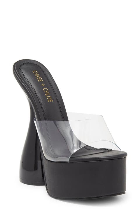 Miranda Sculpted Stiletto Platform Sandal