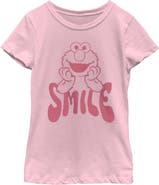 Sesame Street® Girl's Sesame Street Elmo Smile Graphic T-Shirt