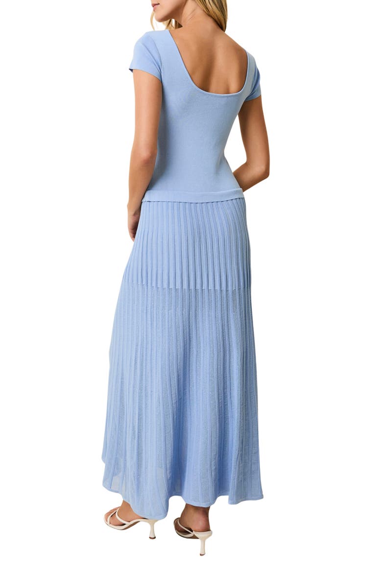 The Bridget Knit Maxi Dress, Alternate, color, OPEN WATER
