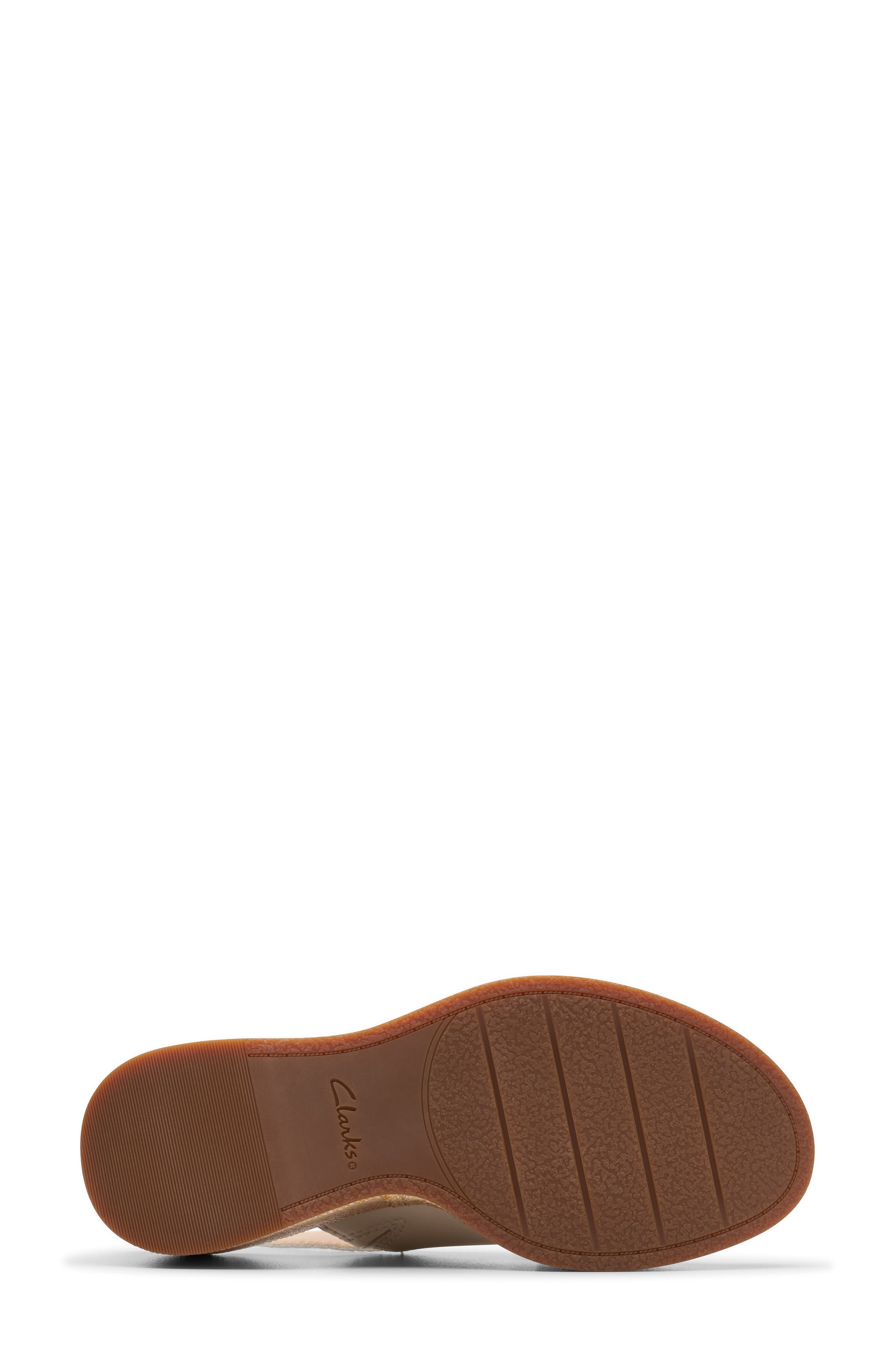 Clarks<sup>®</sup> Manon Wish Wedge Slingback Sandal, Alternate, color, Off White Lea