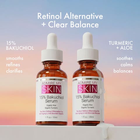 15% Bakuchiol Serum Natural Retinol Alternative