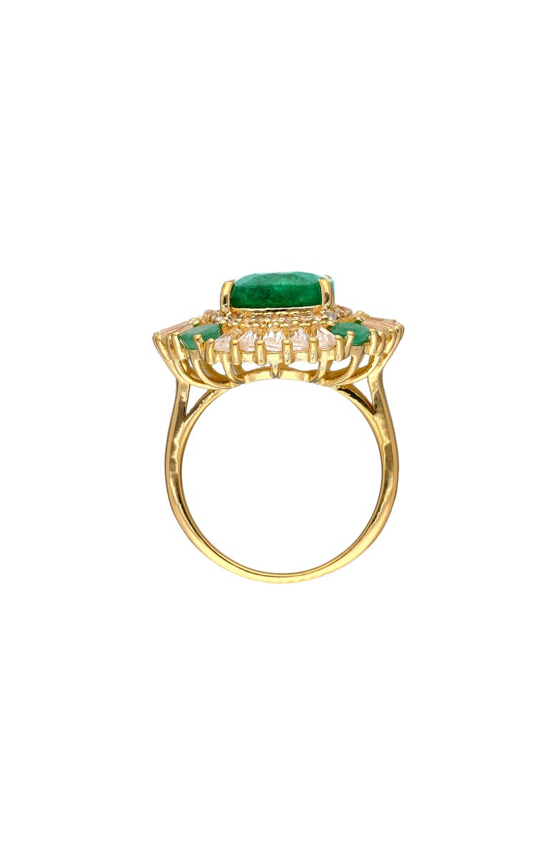 YS GEMS Green Beryl Cocktail Ring, Alternate, color, Green